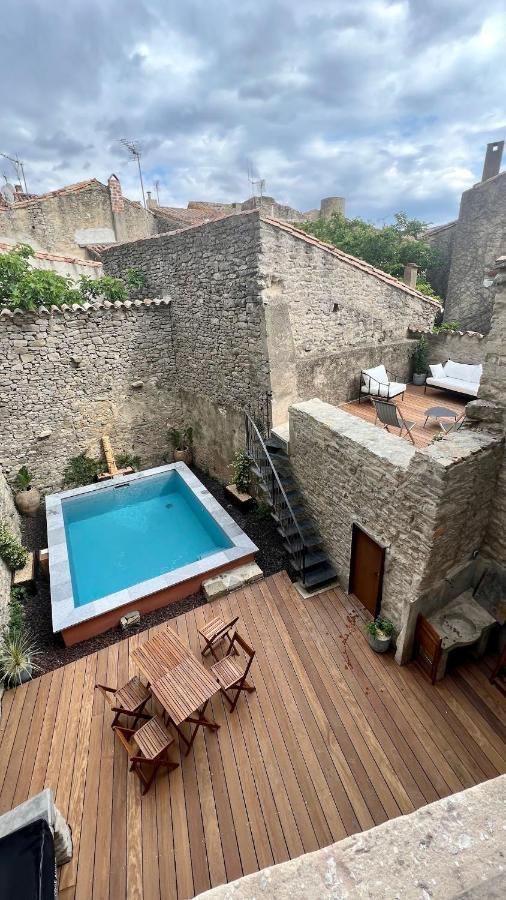La Maison Du Puits Cesseras Ngoại thất bức ảnh